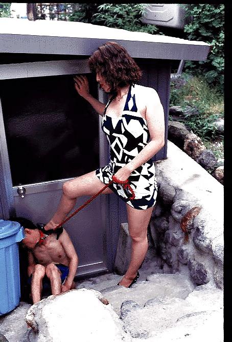 17P Public hubby slave