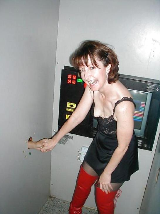 25P Tish Visits The Local Gloryhole..