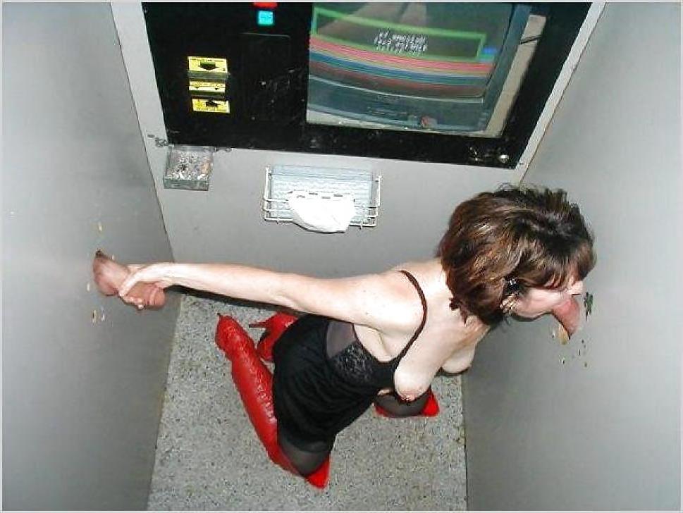 25P Tish Visits The Local Gloryhole..