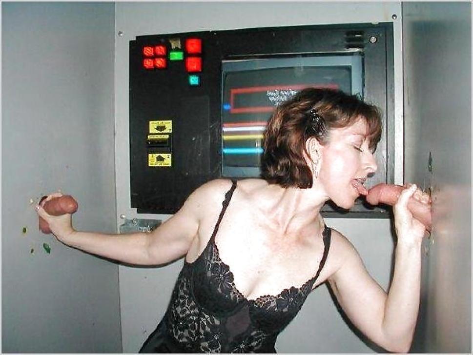 25P Tish Visits The Local Gloryhole..