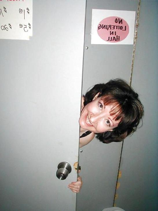 25P Tish Visits The Local Gloryhole..