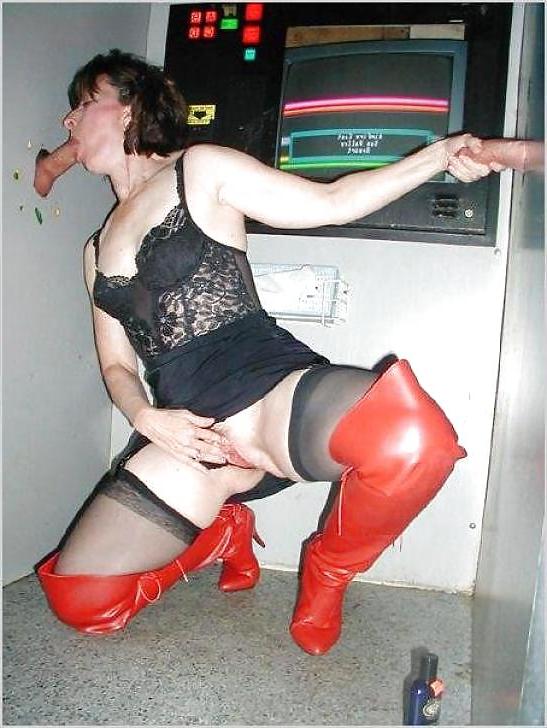 25P Tish Visits The Local Gloryhole..