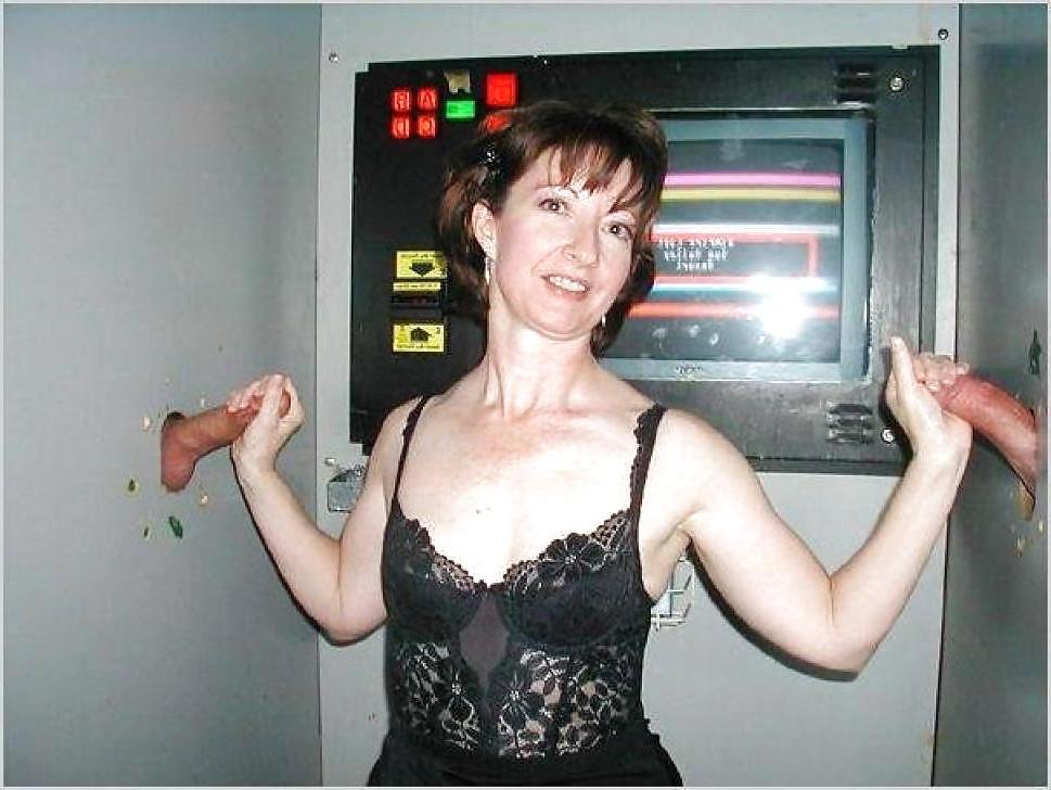 25P Tish Visits The Local Gloryhole..
