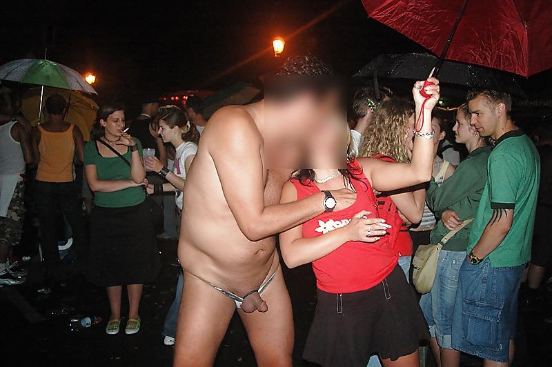 5P Me at a city parade - pix made from the grils girl friend