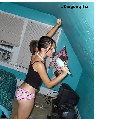 14P In the privacy of her home...