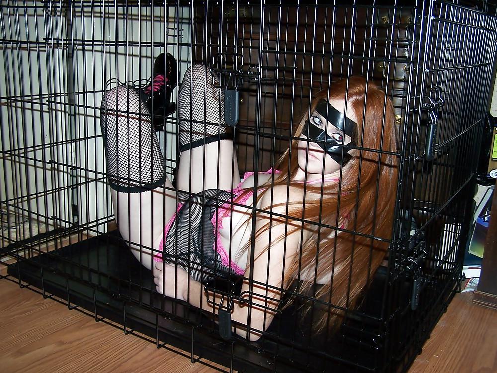 25P Redhead Caged and Craving Cock
