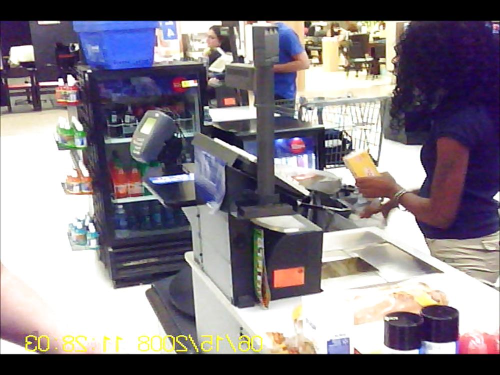 6P Sexy Black Cashier