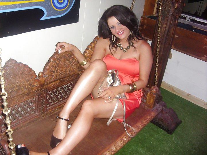 8P English naughty girl, Kelly, black hair