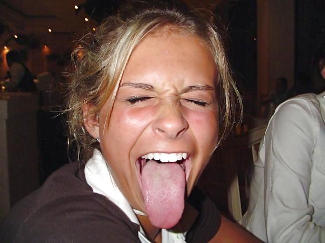 25P Chicks With Freakishly Long Tongues 3