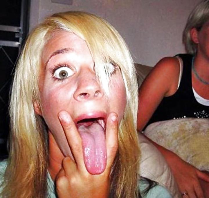 25P Chicks With Freakishly Long Tongues 3