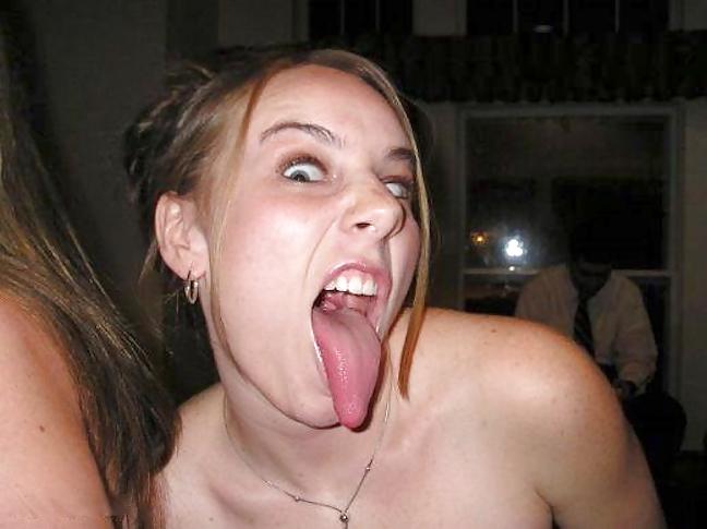 25P Chicks With Freakishly Long Tongues 3