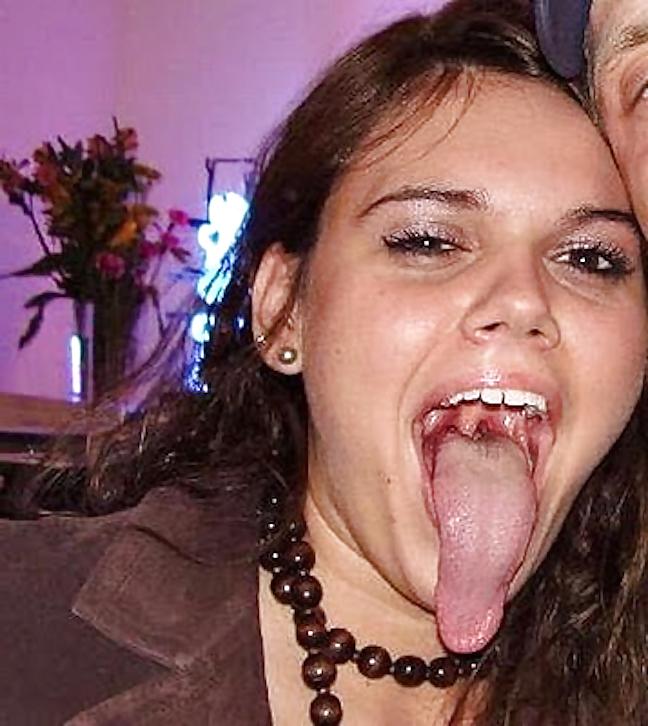 25P Chicks With Freakishly Long Tongues 3