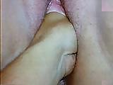 14P Sissy my bbw whore wife dildo and asshole