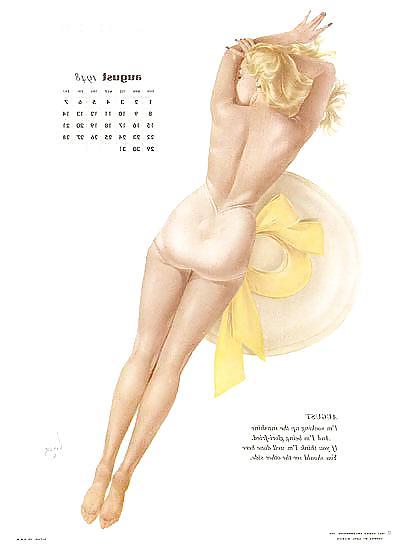 13P Erotischer Kalender 9 - Vargas Pin-ups 1948