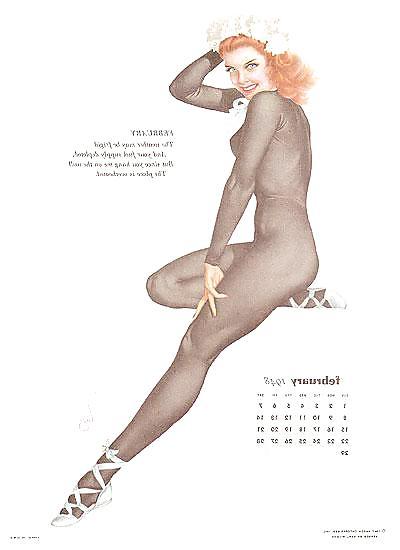 13P Erotischer Kalender 9 - Vargas Pin-ups 1948
