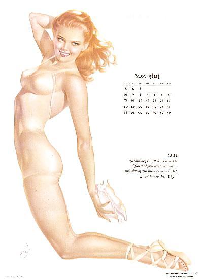 13P Erotischer Kalender 9 - Vargas Pin-ups 1948