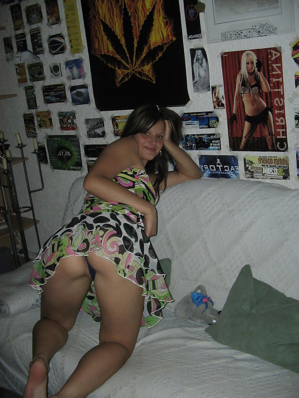 17P Sexy teen at home