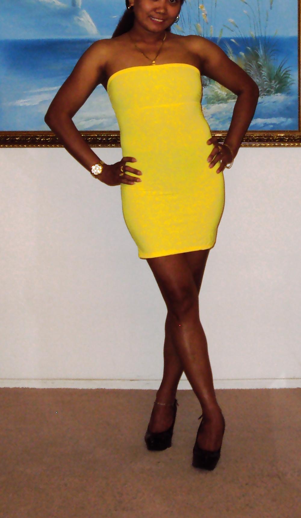 25P Baby Doll, Hot Hot Hot, after going out in Yellow & Black!