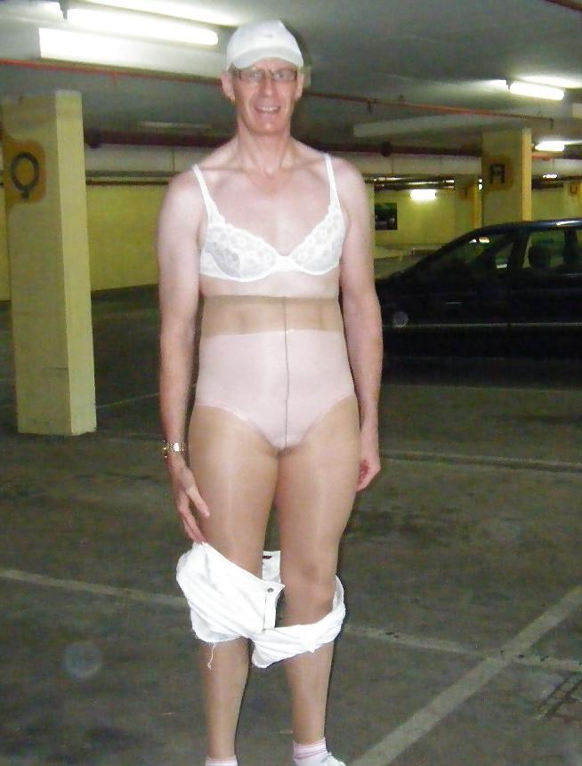 15P Sissy - Rose Pantyhose