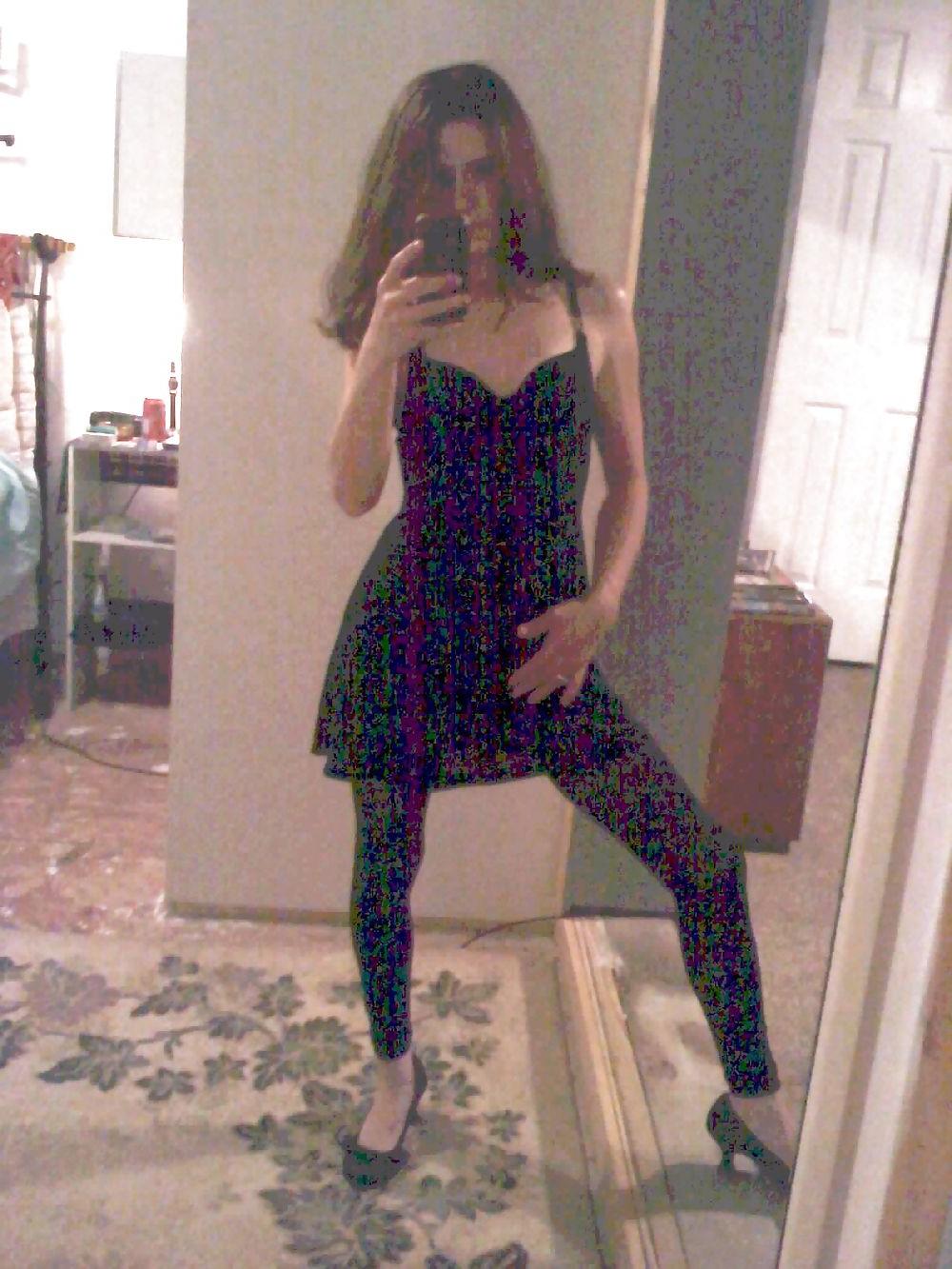 8P Home from porn store New vibrater and new tights! :)