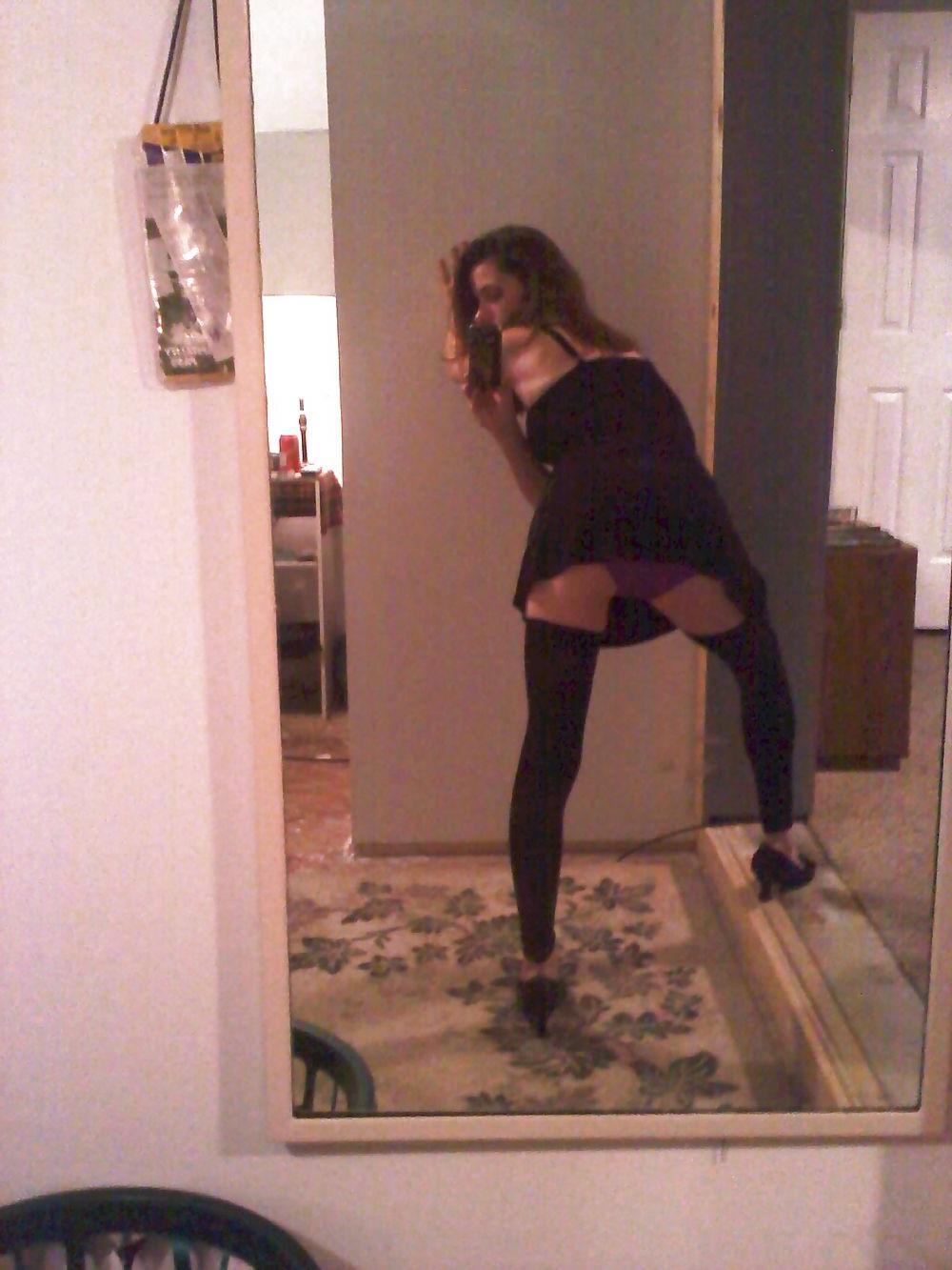 8P Home from porn store New vibrater and new tights! :)