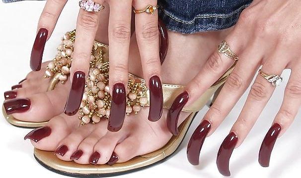 12P Long Nails Passion