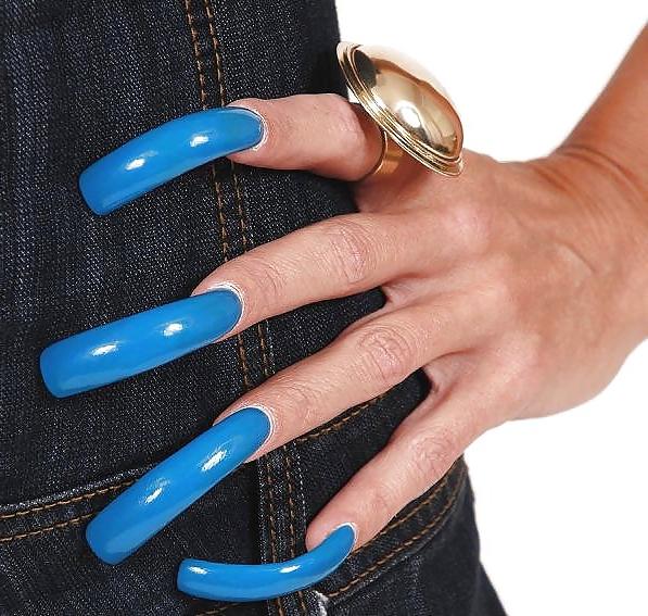 12P Long Nails Passion