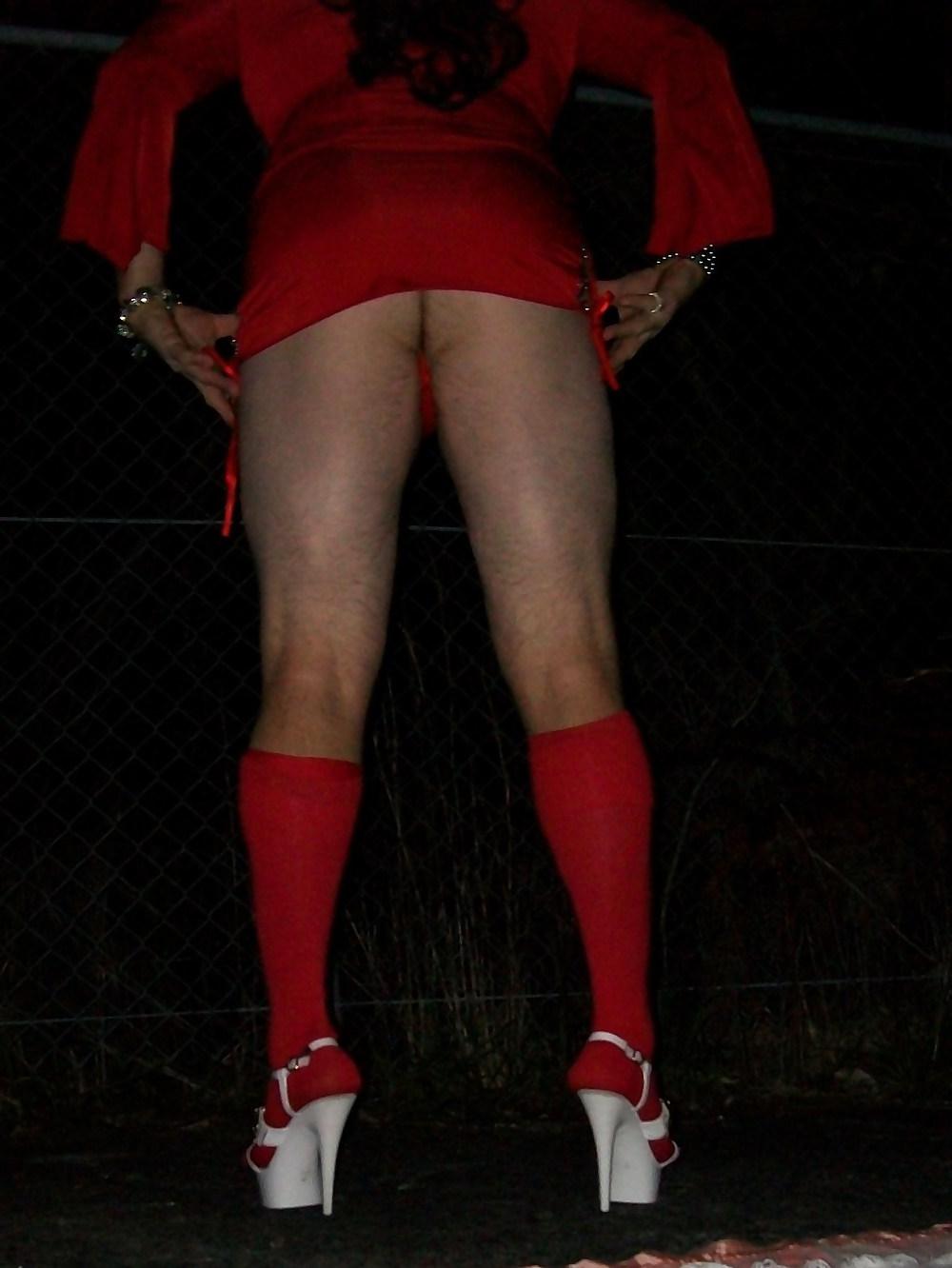 12P The only thing missing is a black cock behind me