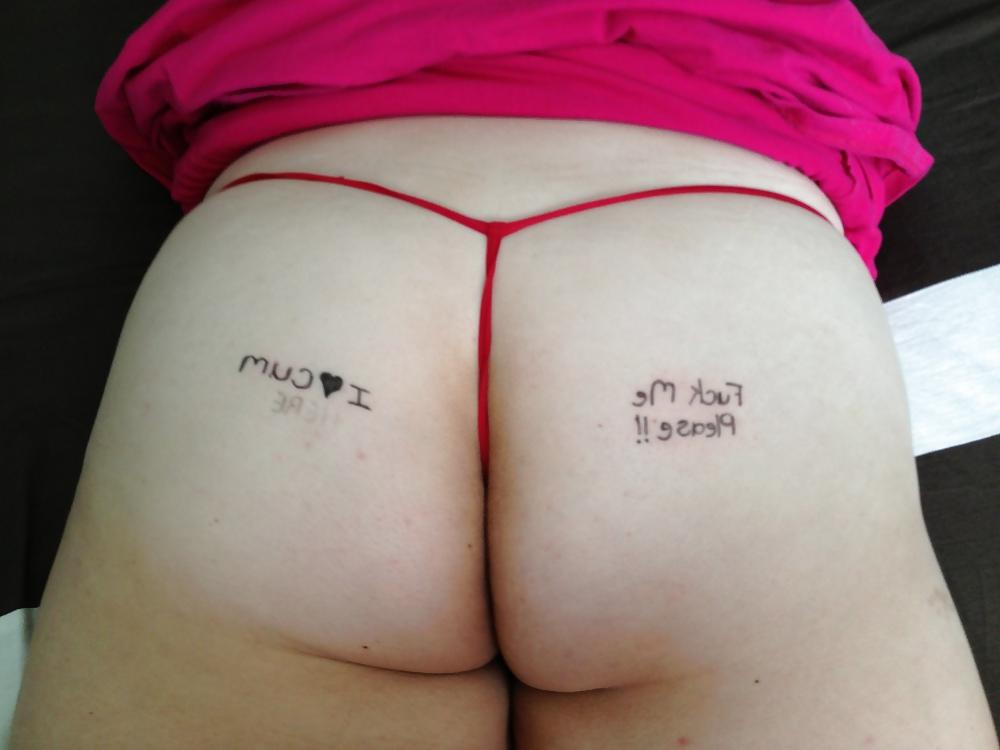 25P Stay at Home Wife's ass and lips