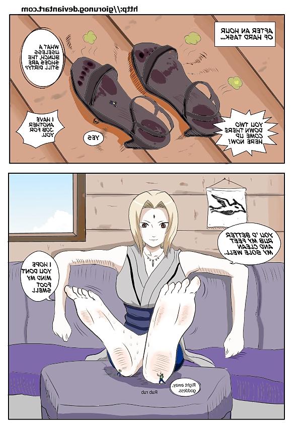 15P Naruto Hentai Part 10 (Foot Fetish Edition) (Tsunade)