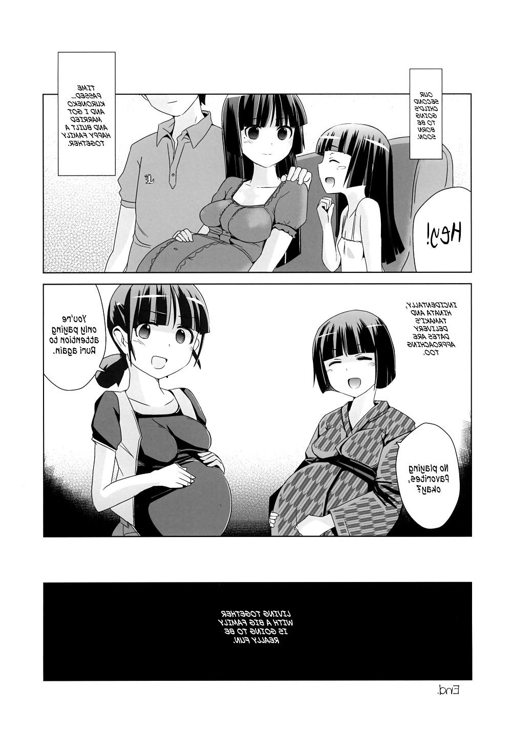 25P Hey Kuroneko, Won't You Let Me Smell You + Paper (OreImo)