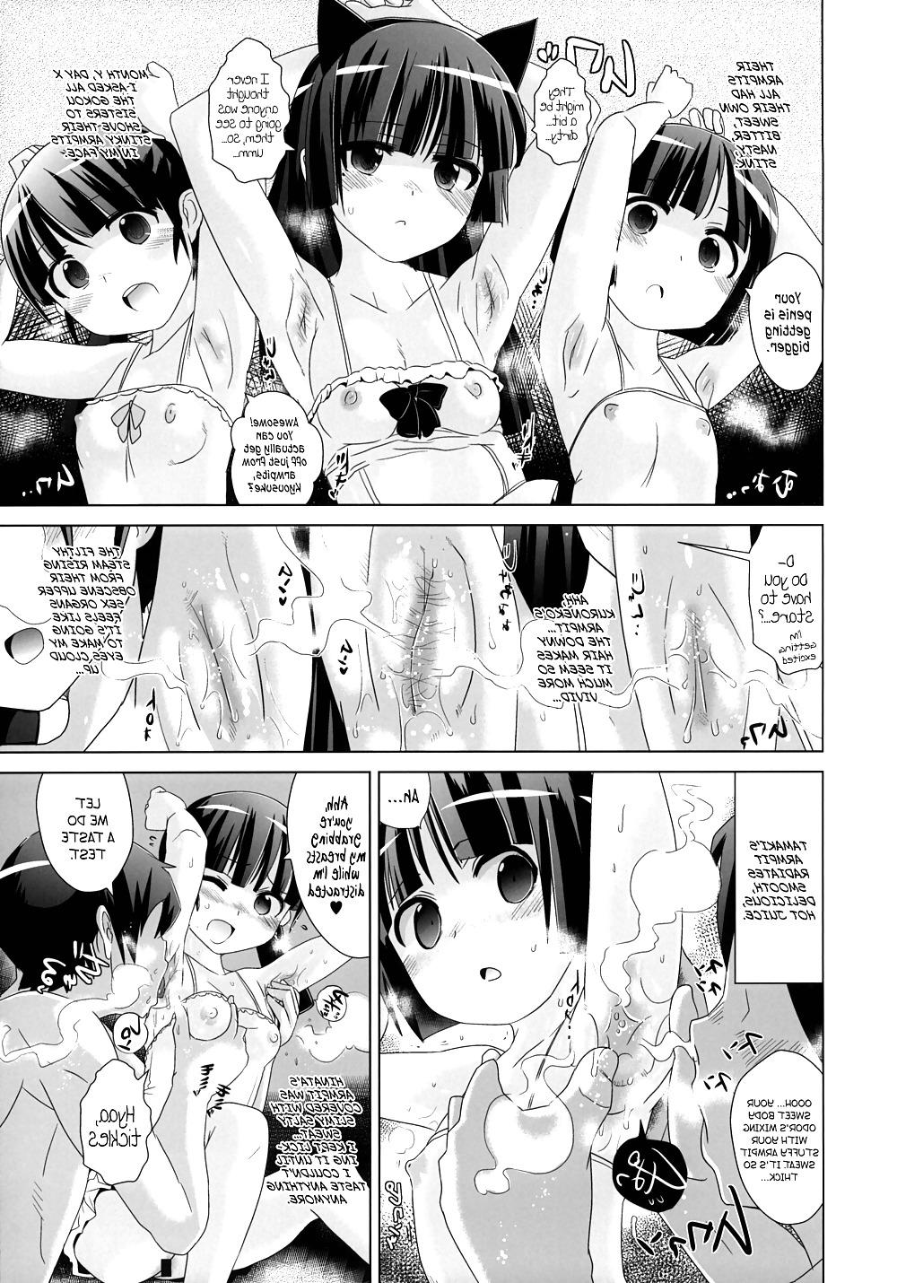 25P Hey Kuroneko, Won't You Let Me Smell You + Paper (OreImo)