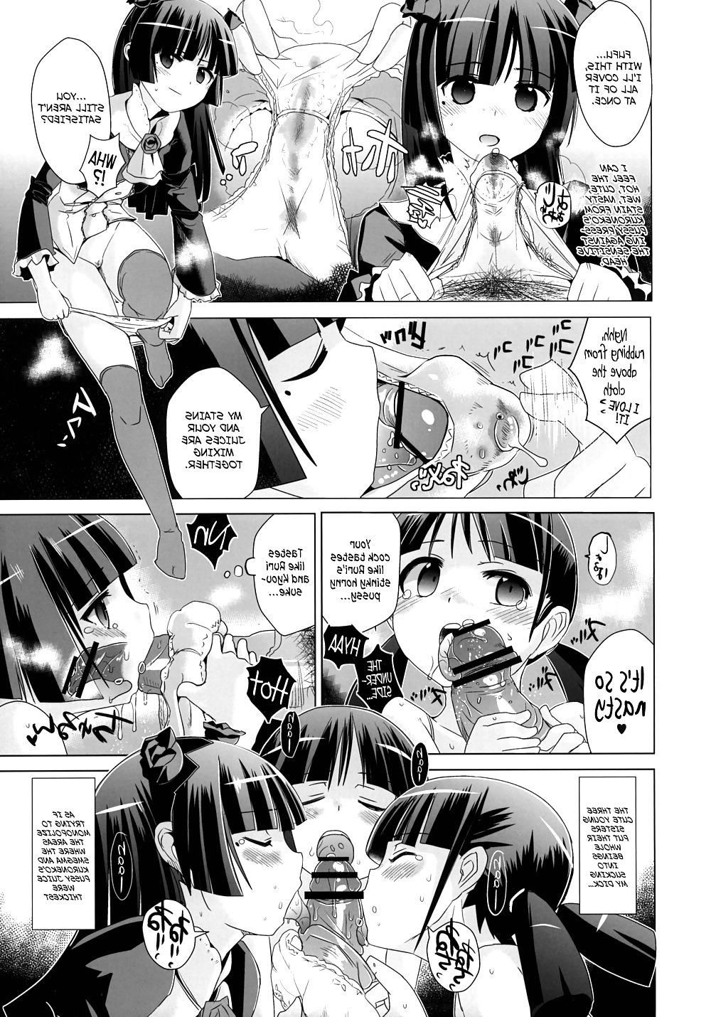 25P Hey Kuroneko, Won't You Let Me Smell You + Paper (OreImo)