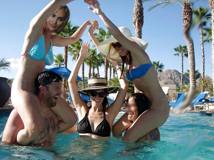 16P Bottomless pool party