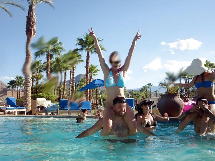16P Bottomless pool party