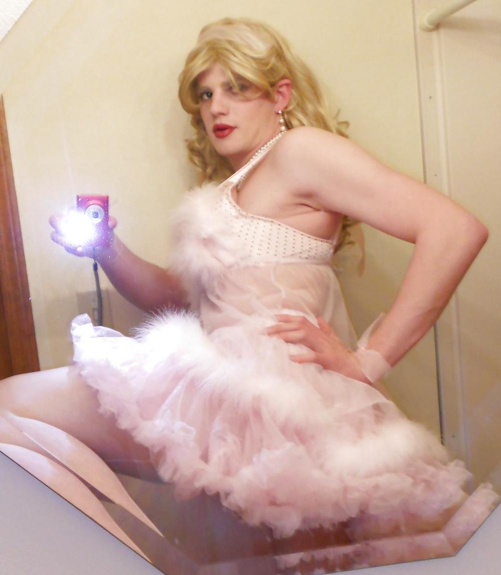 19P Sissy Vanessa Baby Pink Babydoll