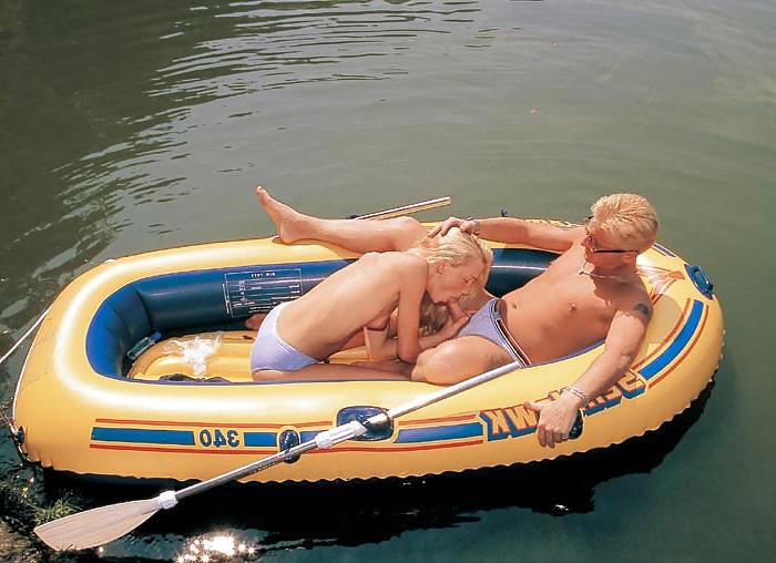 25P Blonde Debbie getting fucked by a guy by the lakeside