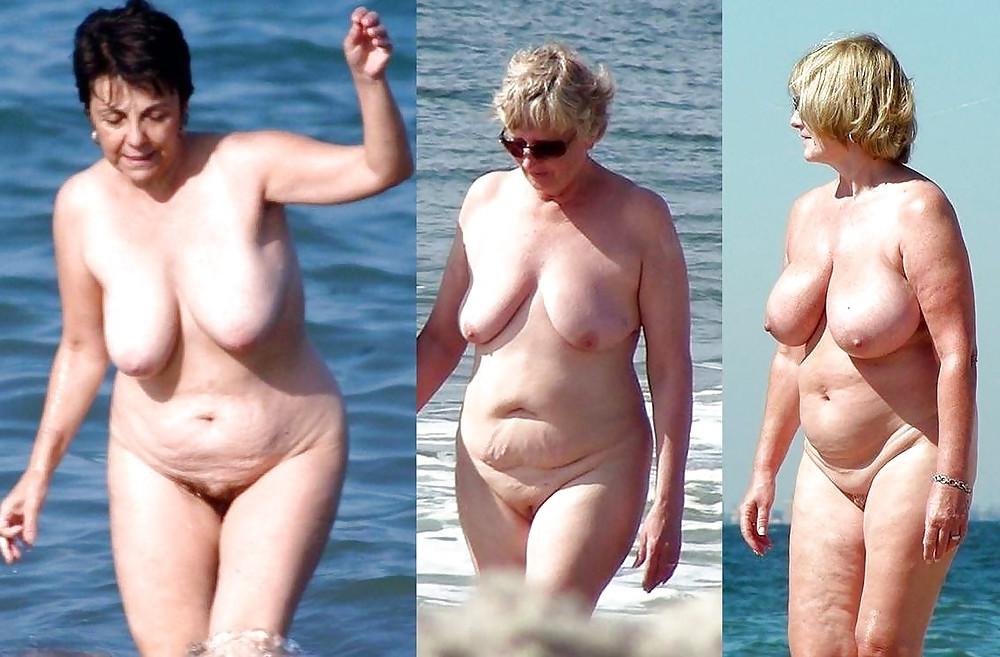 24P Mature women to the fkk beach 1.