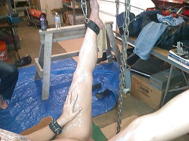 25P Hot Wax sluT in Cage