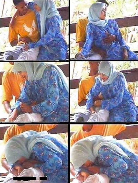 25P Jilbab & hijab & niqab & arab & tudung turban - hidden cam3