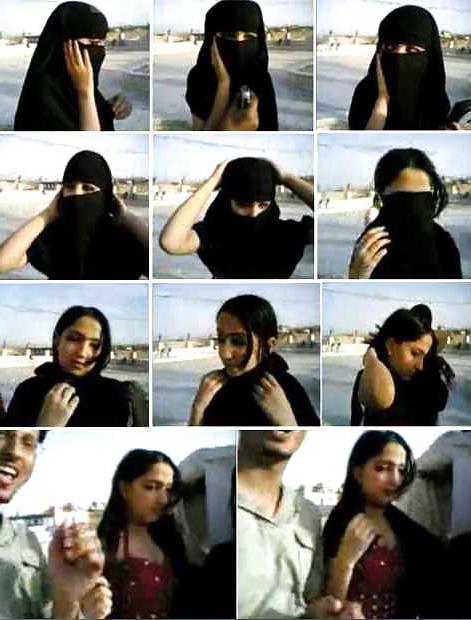 25P Jilbab & hijab & niqab & arab & tudung turban - hidden cam3