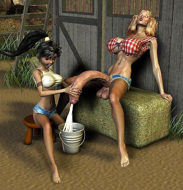 25P Big 3D Shemale gallery