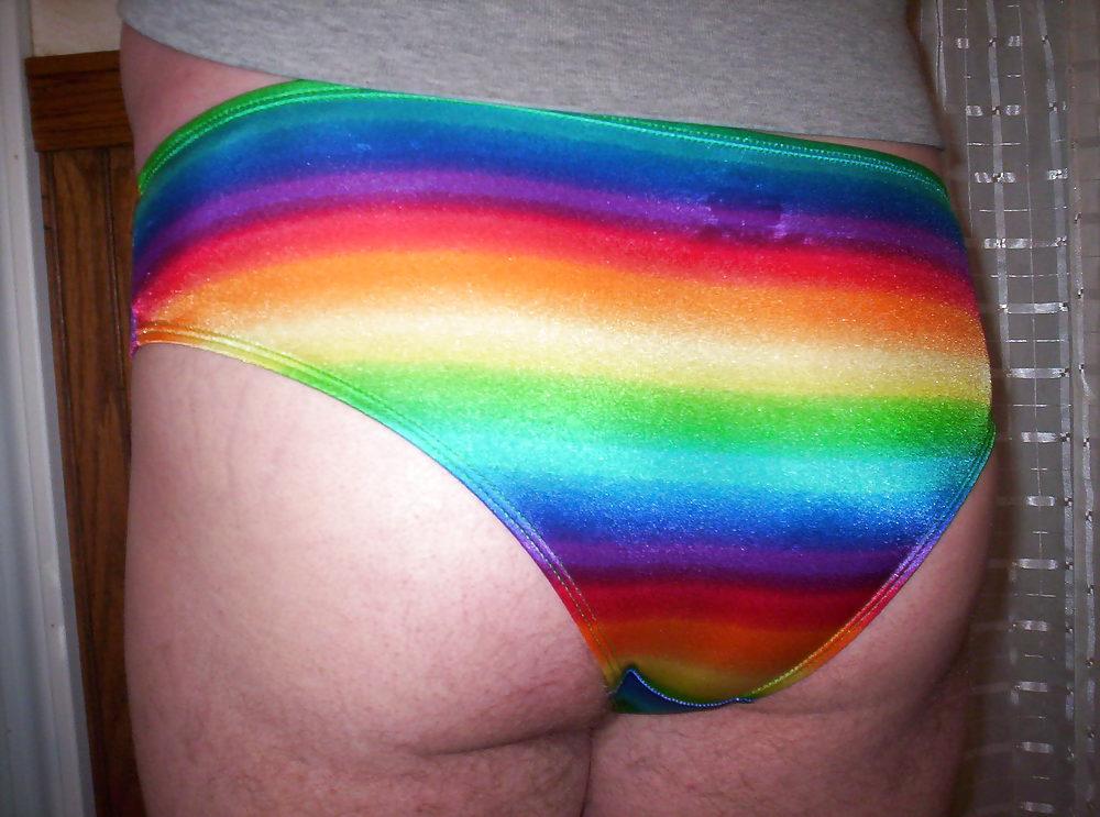 4P More satin panty cock