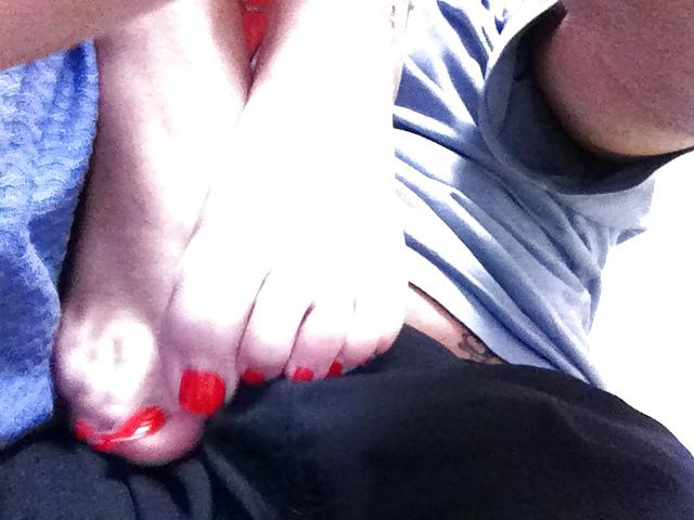 13P Red nails !!