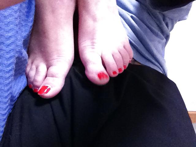 13P Red nails !!