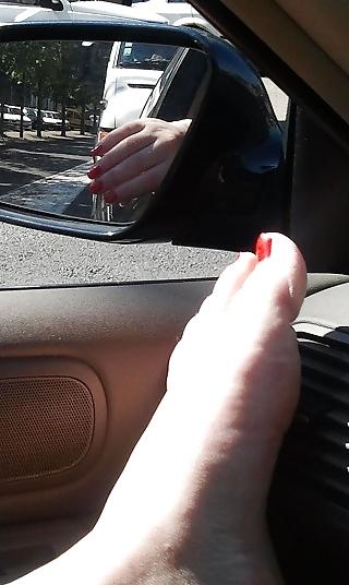 13P Red nails !!
