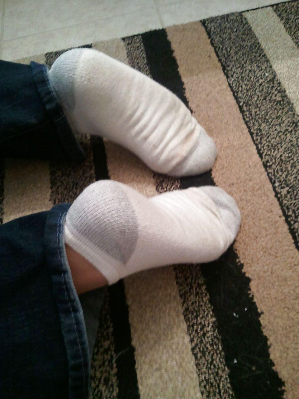 19P LATINA FRIEND PT.3 WHITE STINK SLUT SOCKS