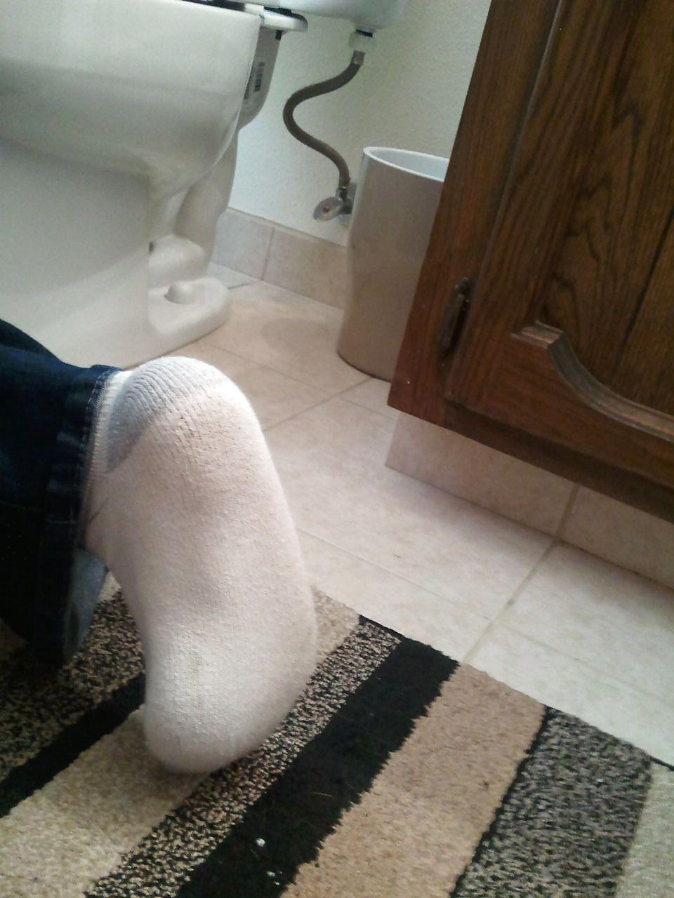 19P LATINA FRIEND PT.3 WHITE STINK SLUT SOCKS