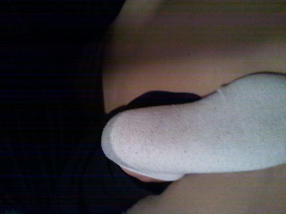 19P LATINA FRIEND PT.3 WHITE STINK SLUT SOCKS