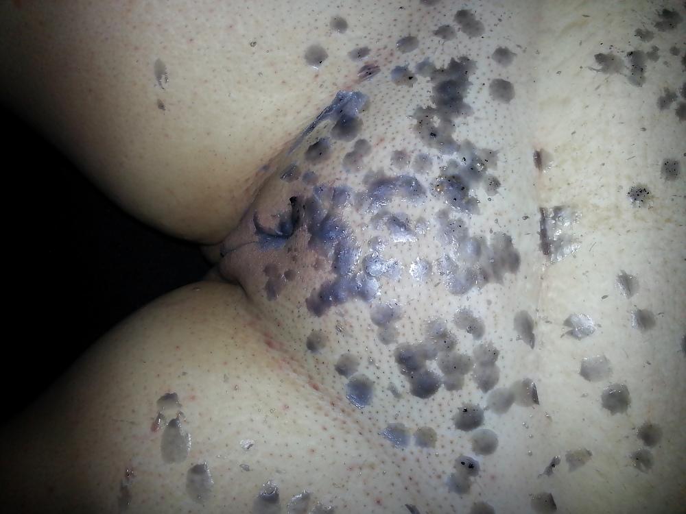 4P Pegging and waxing fun 